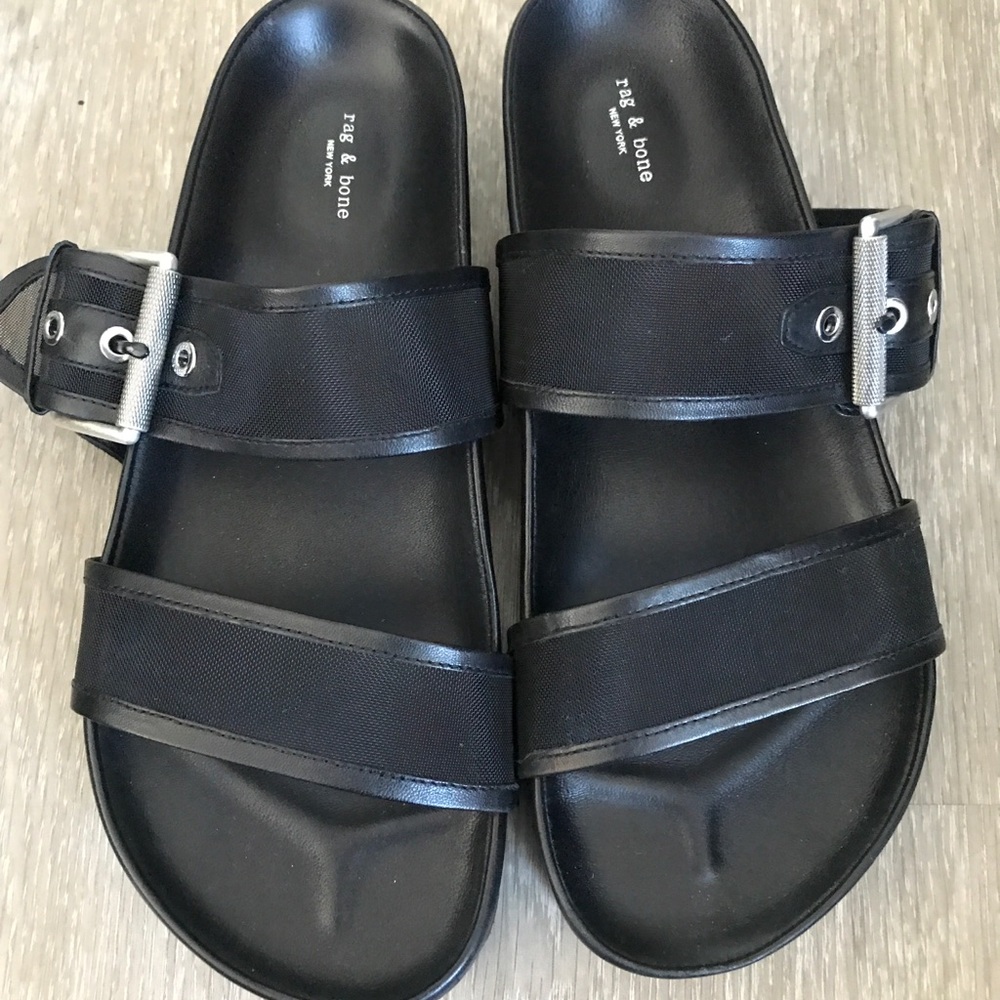 Rag and bone slides size 10 worn once